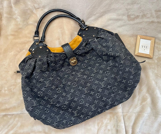 Louis Vuitton Denim Mahina XL